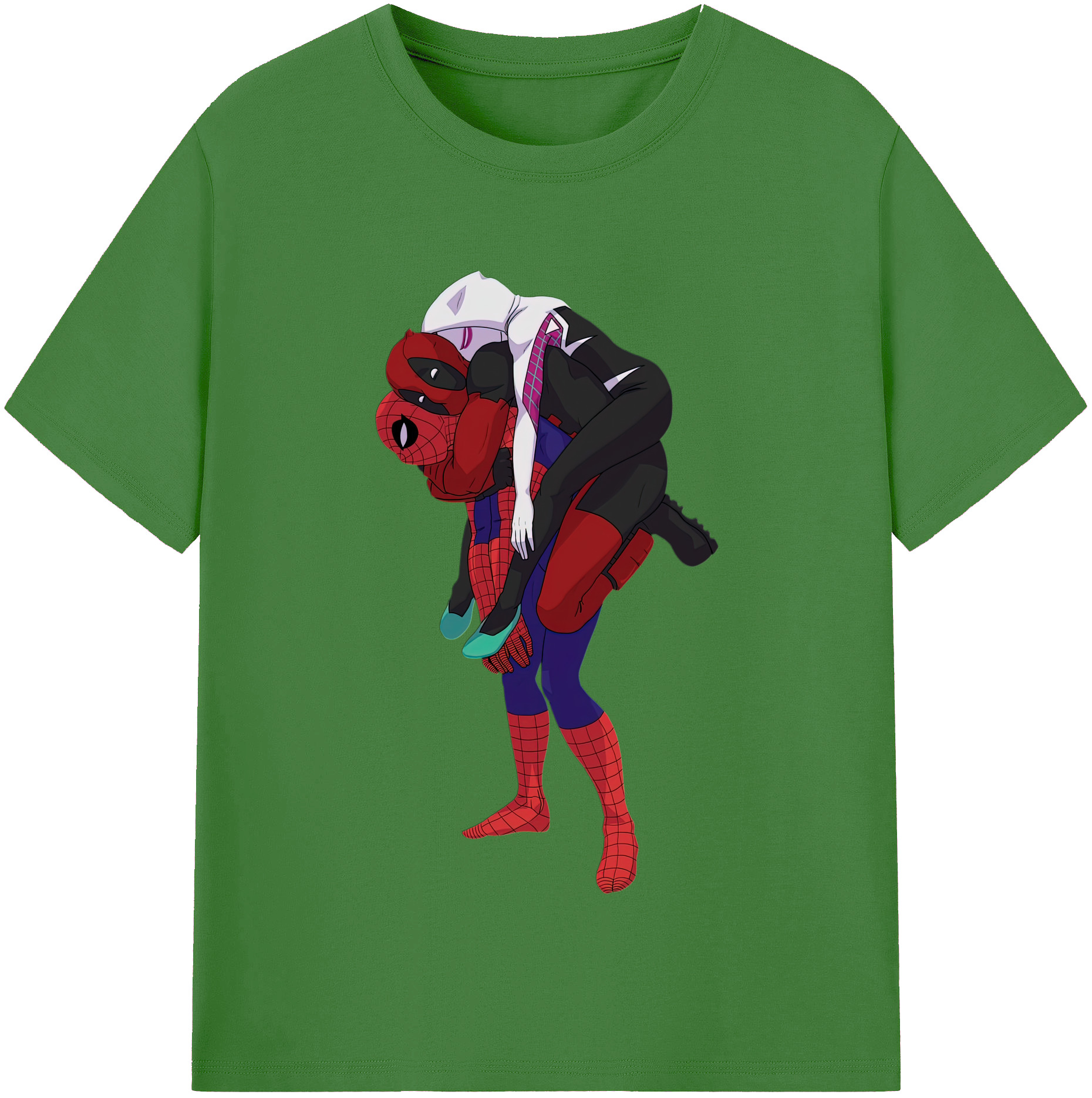（画像用） Deadpool デッドプール レディースカジュアルプリントTシャツ（綿100％）